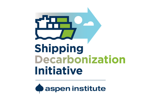 Logo for The Aspen Institute Shipping Decarbonization Initiative